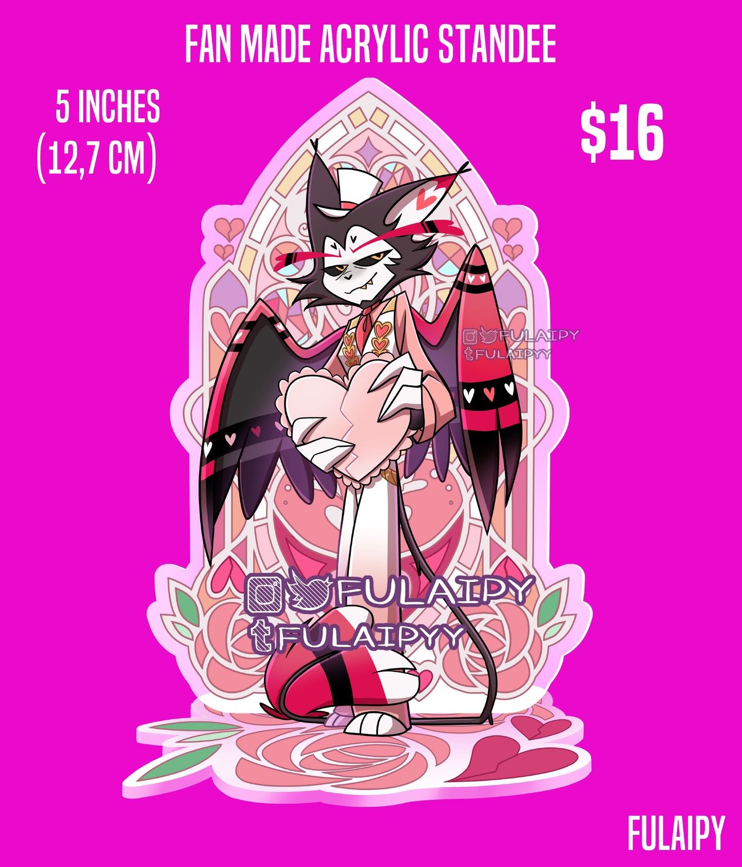 HH Fanmade Acrylic Standee Husk Valentine's Day