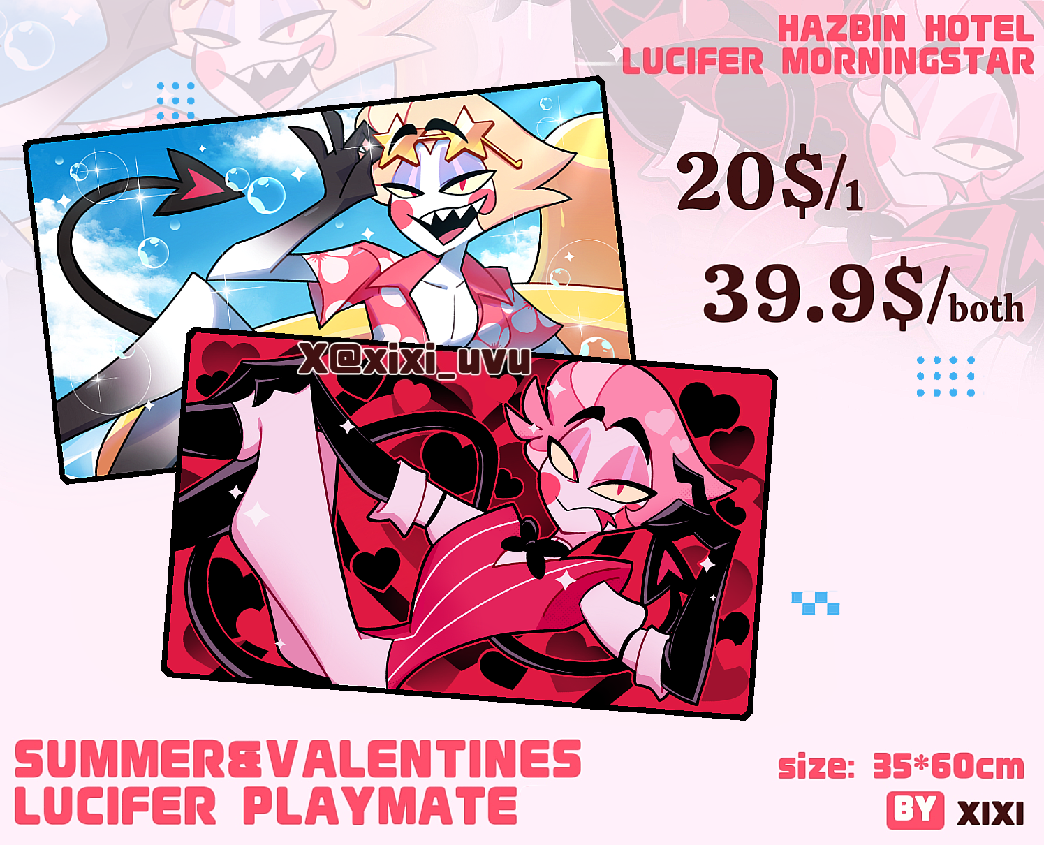 Pre-order] Summer&valentines lucifer playmate – StarrToy