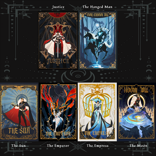 Lord Superbat Tarot Postcard Set