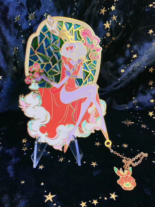 Hazbin Hotel: Emerald Dream Valentino Metal Bookmark