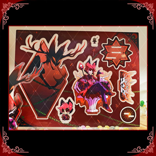 Alastor-Fan Art Acrylic Standee-Celebration Moments Series