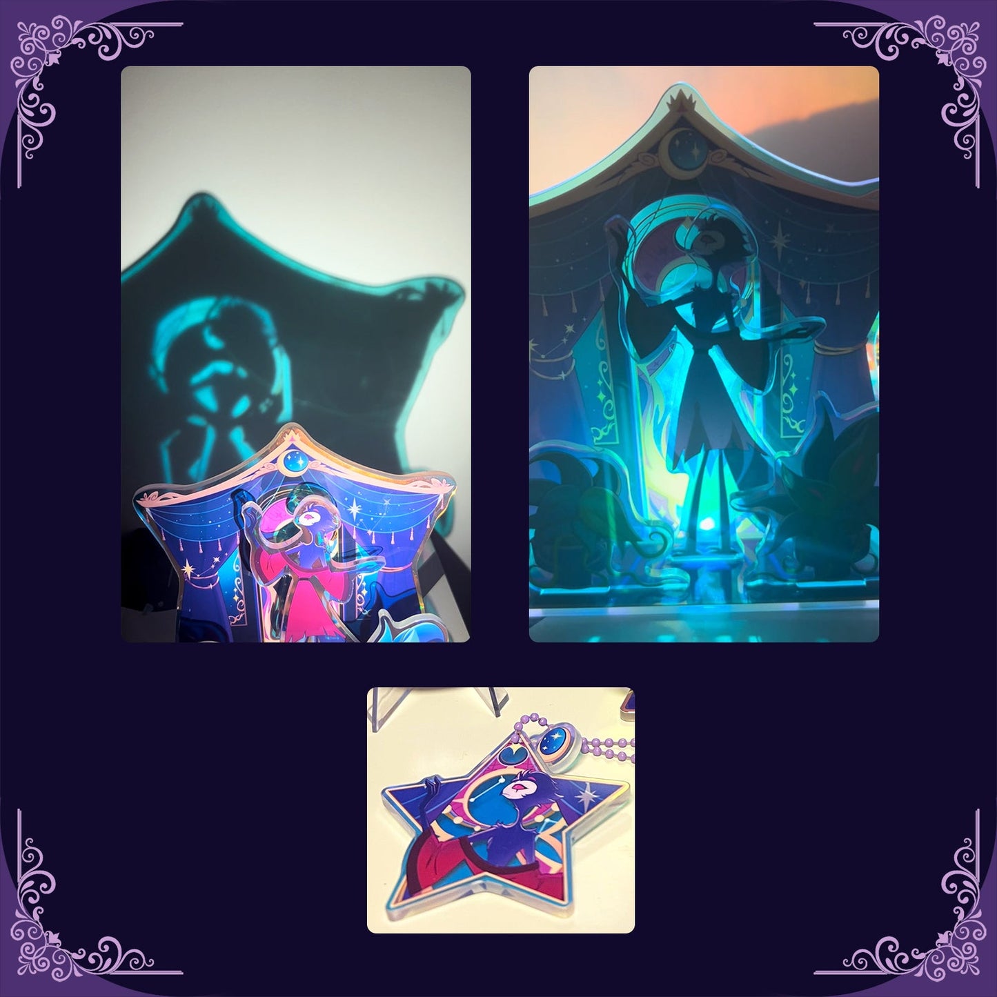 Helluva Boss stolas-Fan Art Acrylic Standee-robe