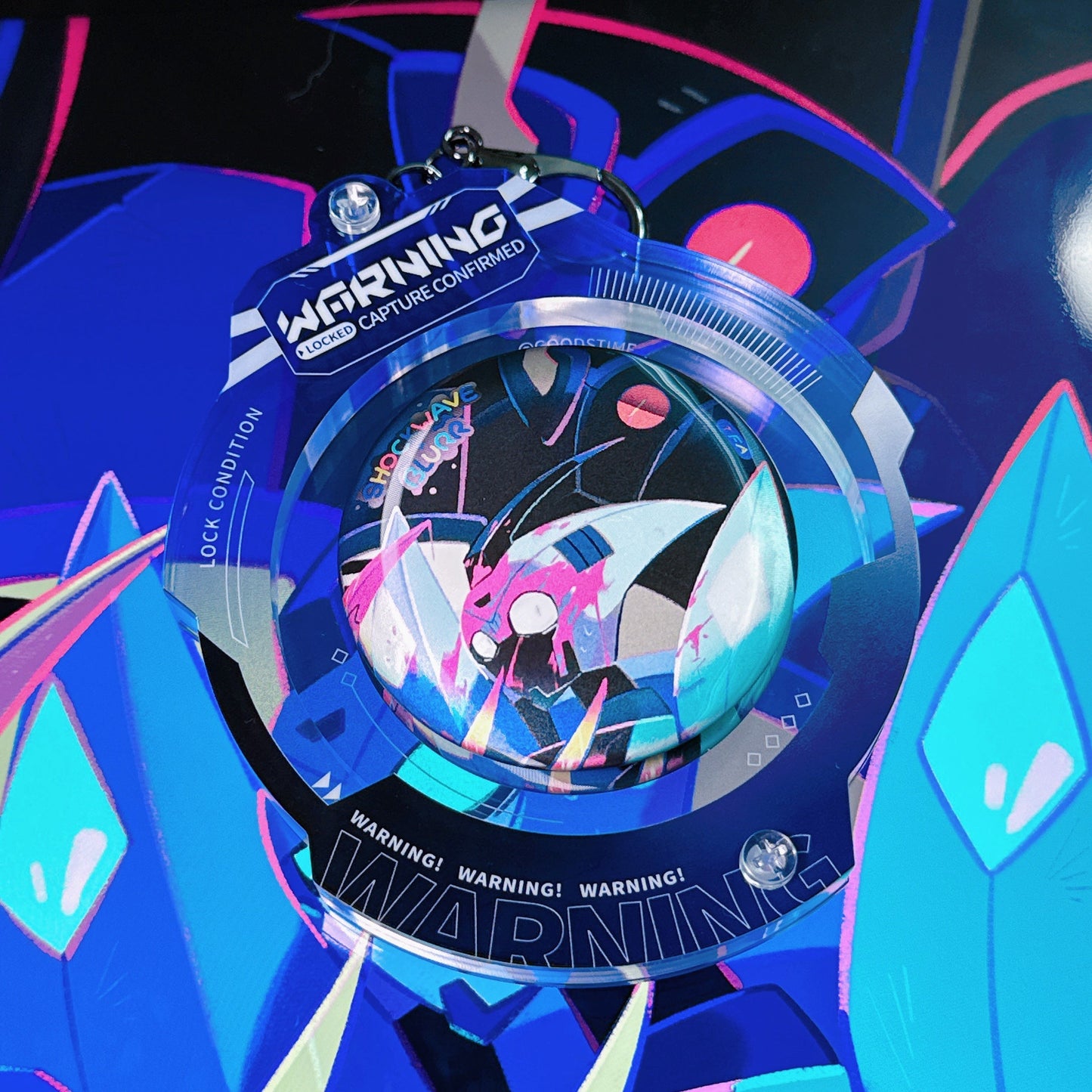 ShockBlurr Lenticular Badge