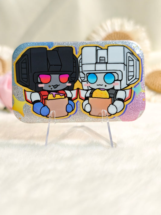 TF badge & standing signage