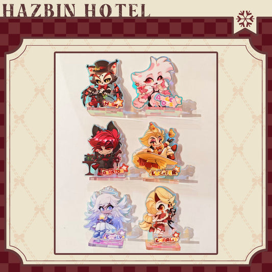 HH|Fan Art Winter Fluff-Raised Acrylic Standee