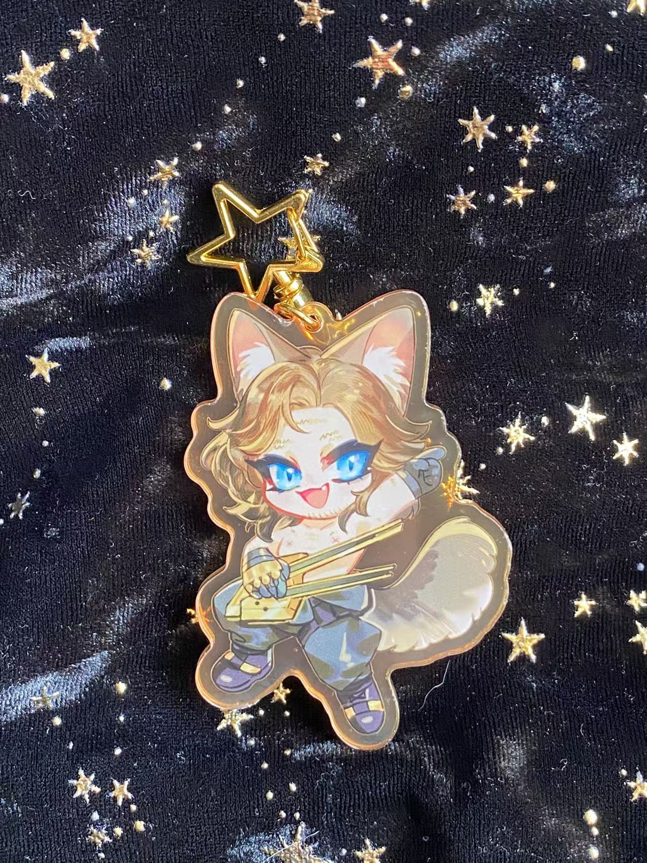 Sam & Higgs Acrylic Keychain