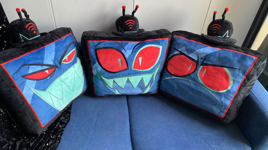 In Stock Vox faces plush pillow