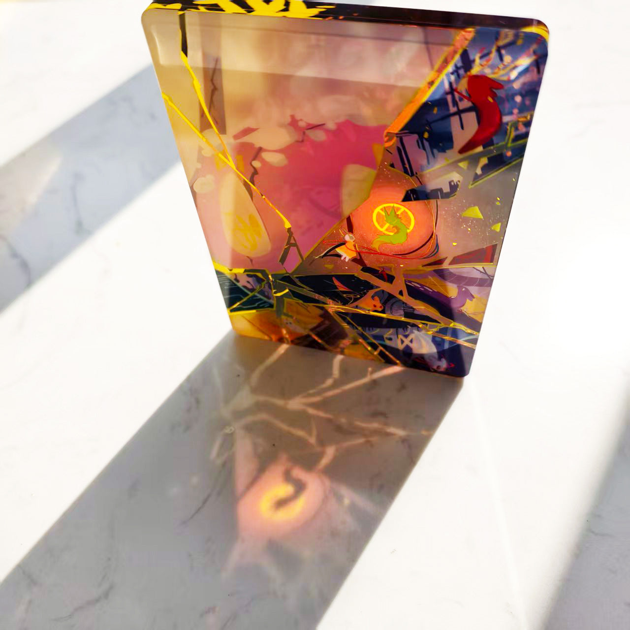 Shattered Mirror-Three Layer Thick Acrylic