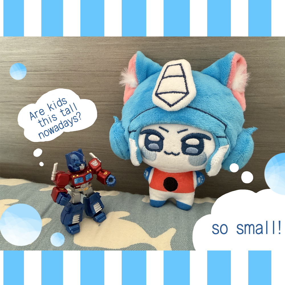 TFO Orion Pax Blueberry Omi 10cm Cotton Doll