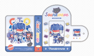 Super Soundwave Set Out Doll Bag&Card Case