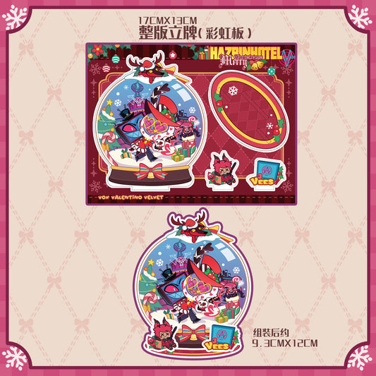 Hazbin Hotel-Hazbin Holiday🎄-Raised Acrylic Standee