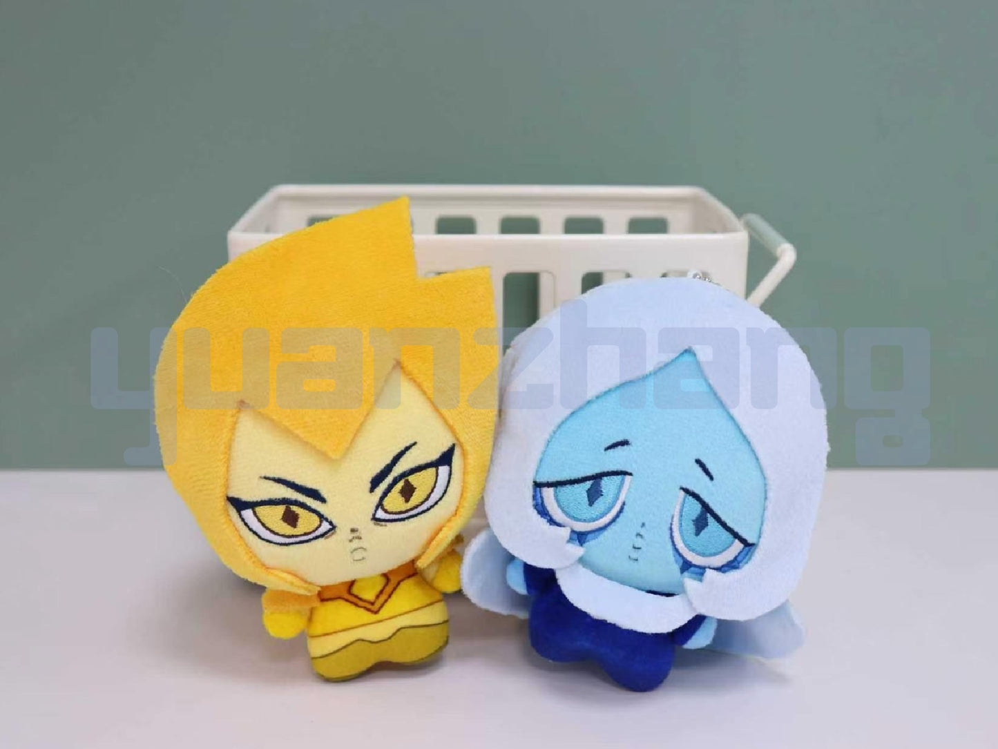 mini blue/yellow