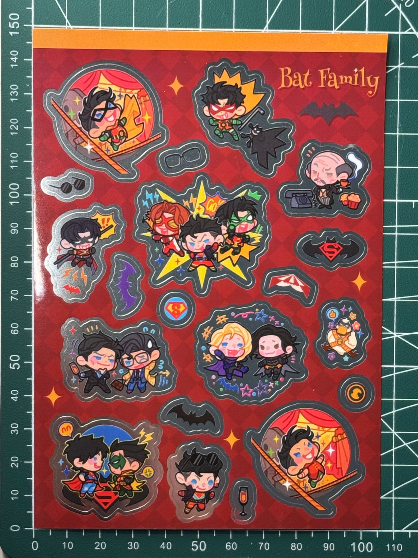 Bat-Family Sticker