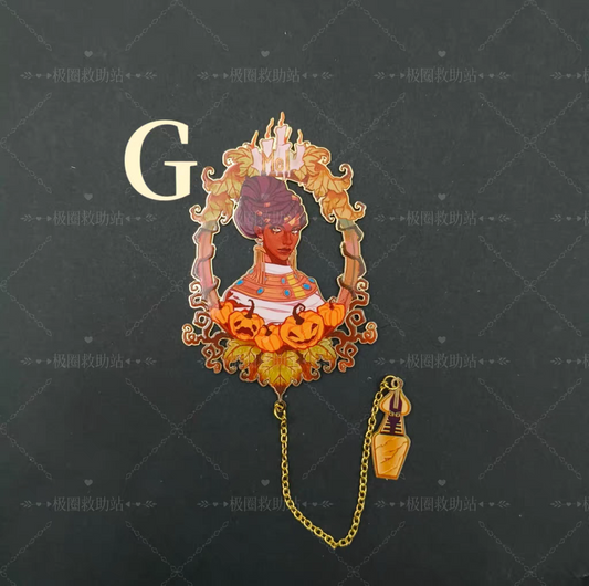 Arcane Halloween Series:Metal Bookmark