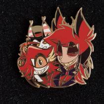 Platonic Buddy metal pin【Pre-orders end on July.29】