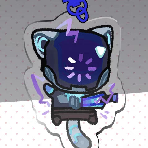 Val Wounded Agent Kittens Mini Acrylic Charms