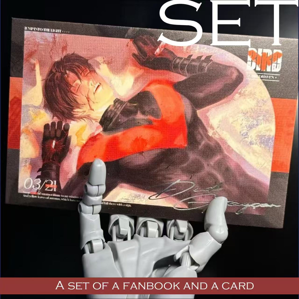 Jaydick Fanart Book & Imitation signature card