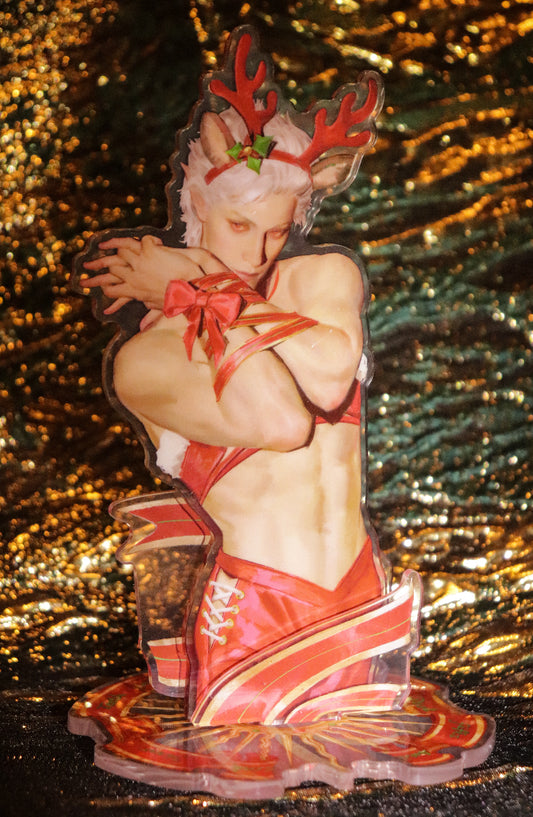 Astarion Christmas Limited Set – Acrylic Standee + Badge