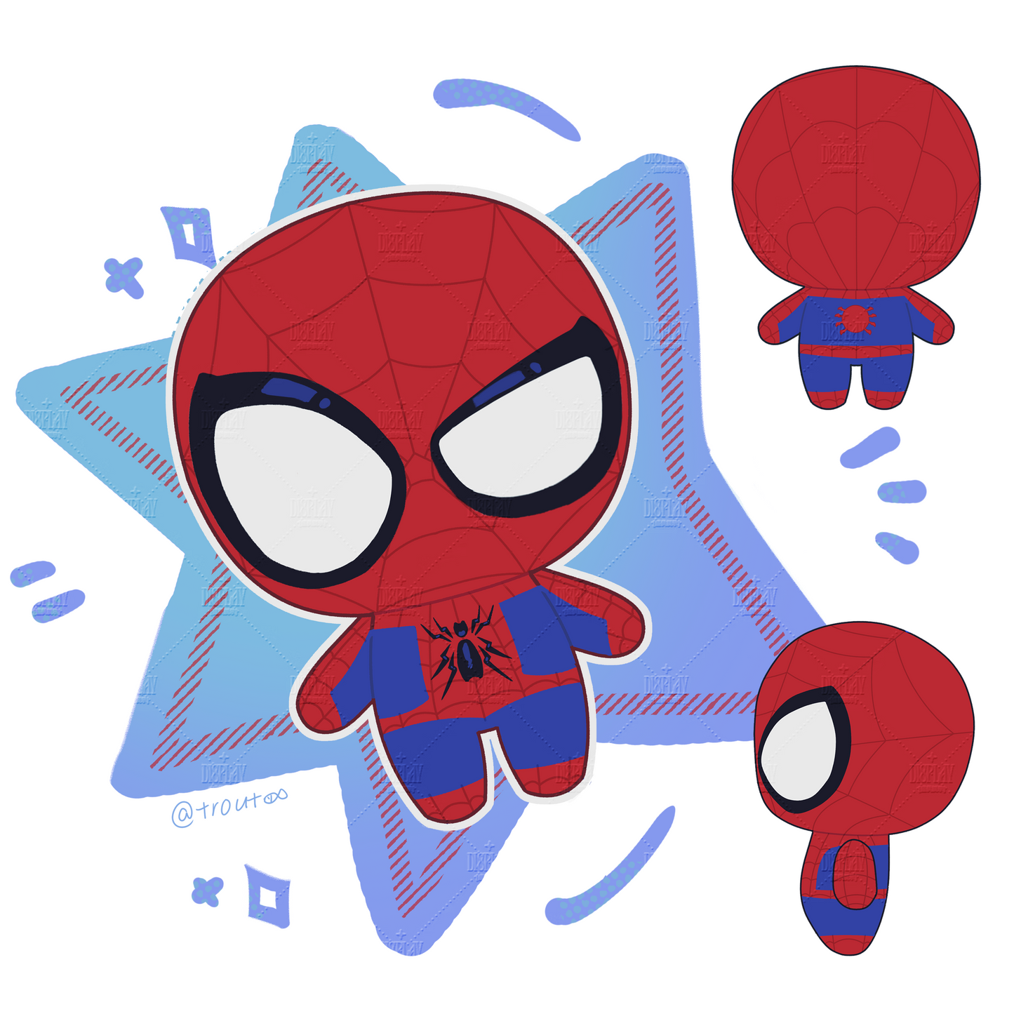 Webby 10cm Nunu Plush Doll