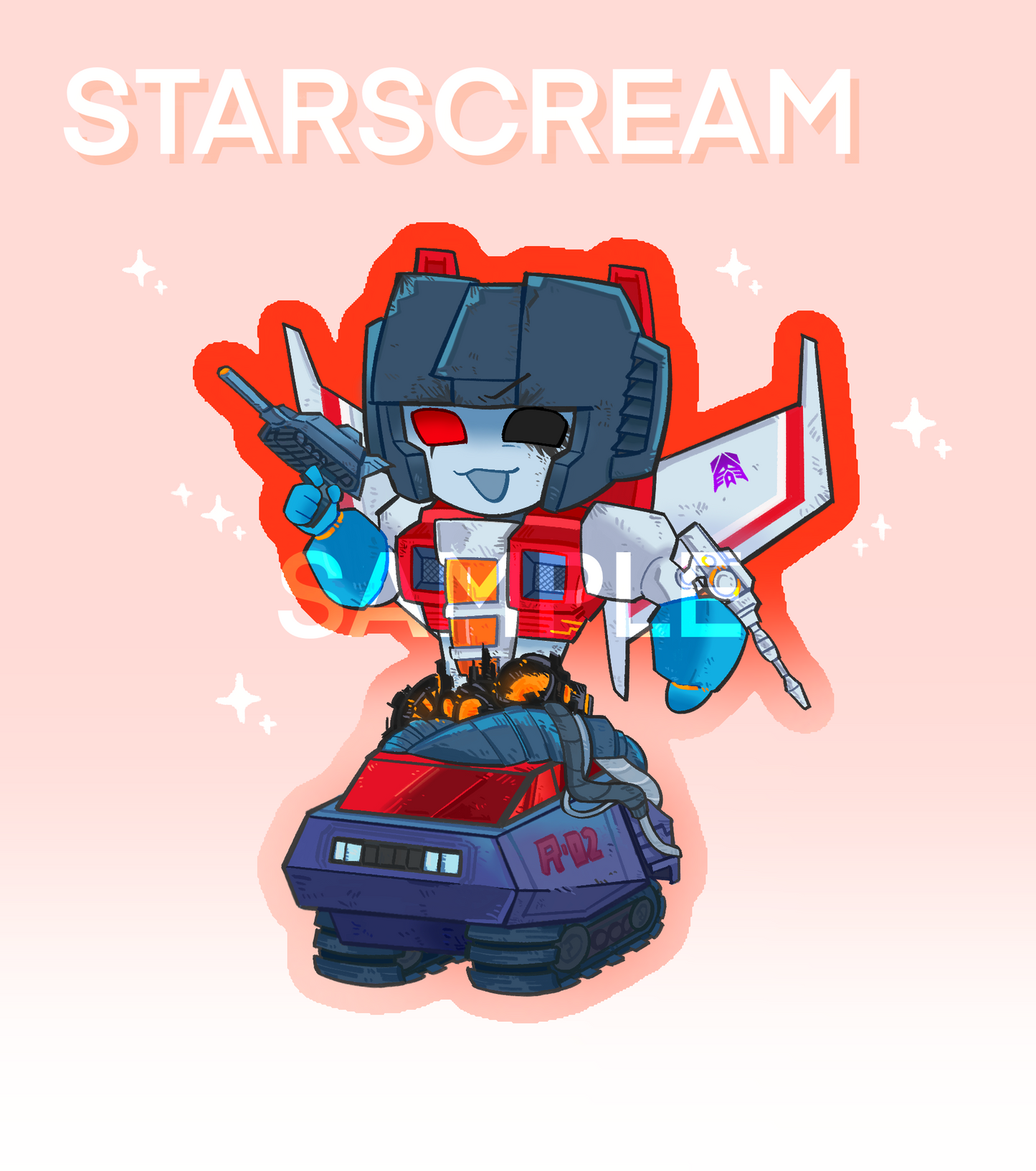 Starscream-Acrylic stand