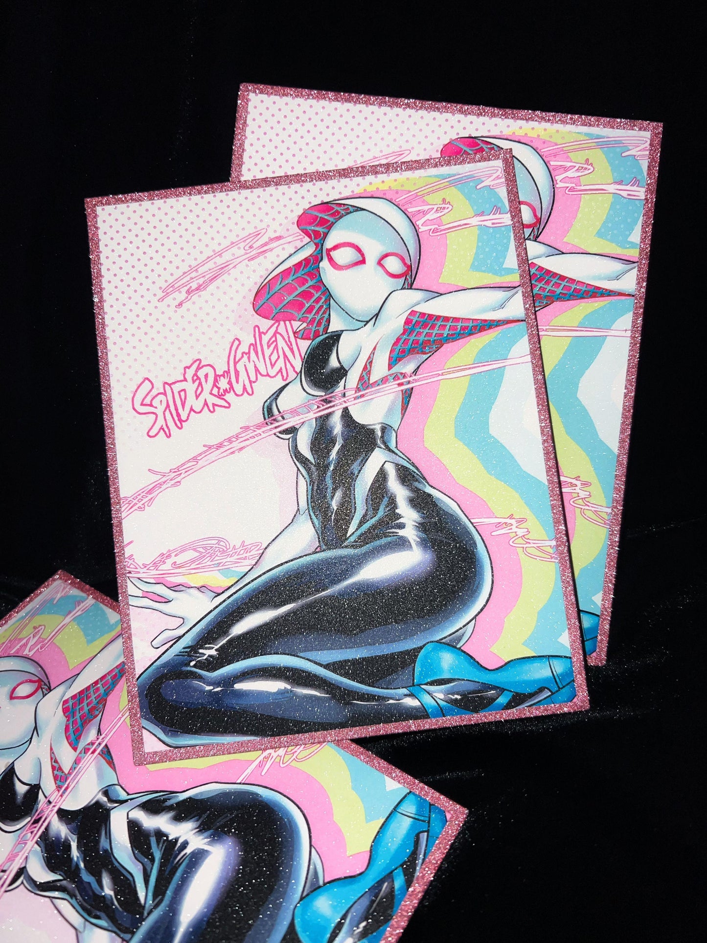 Spider-Gwen Ticket Stub&Shikishi Board