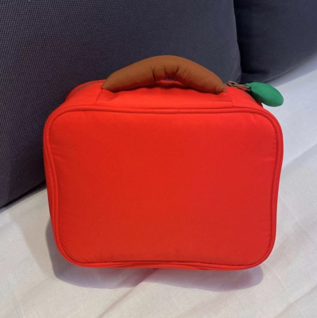 Apple Shaped Make-up Bag