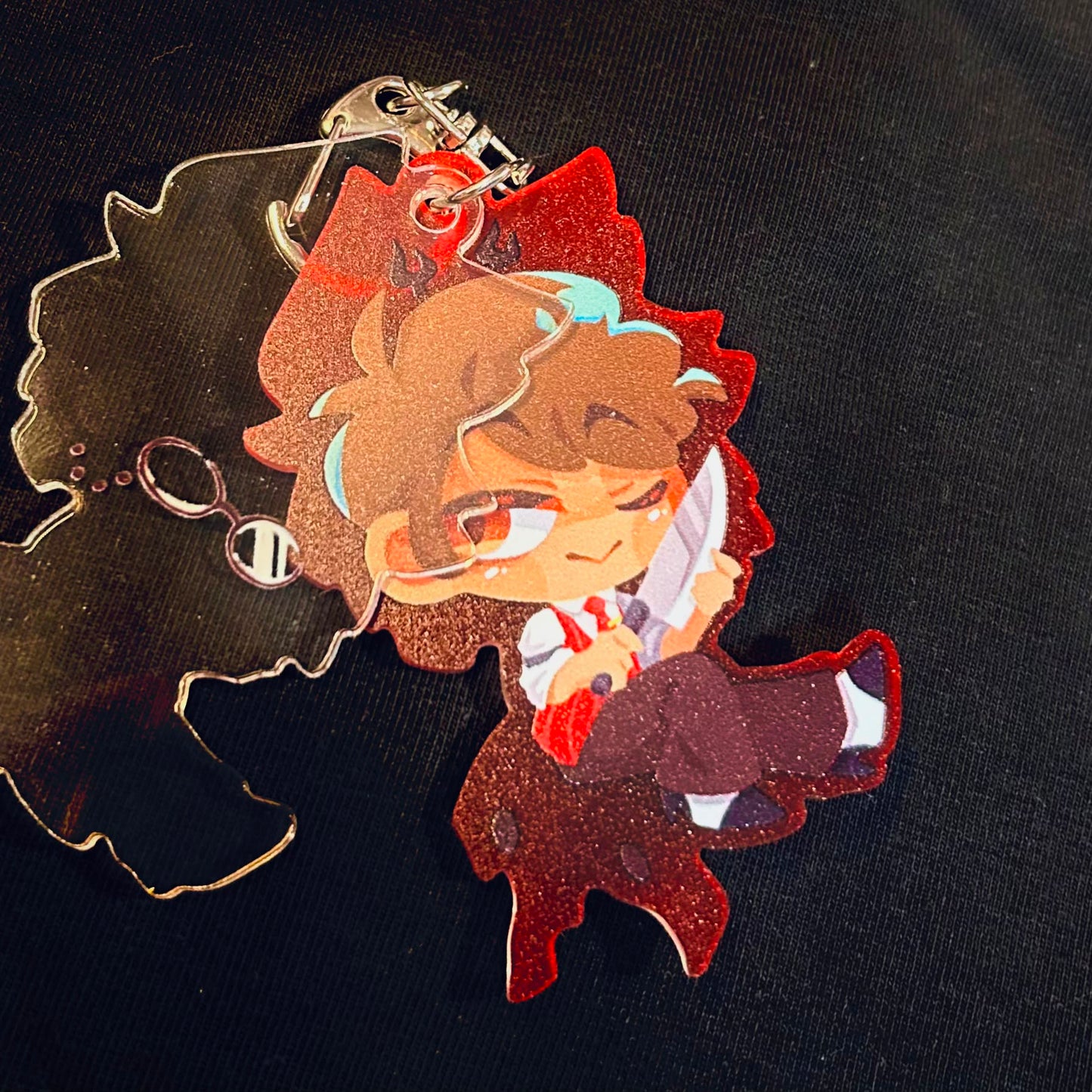 HH- Human version acrylic keychain