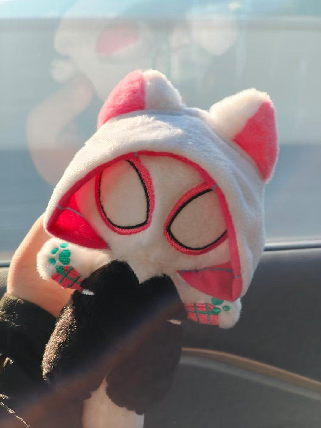 12cm Plush Doll CAT Keychain