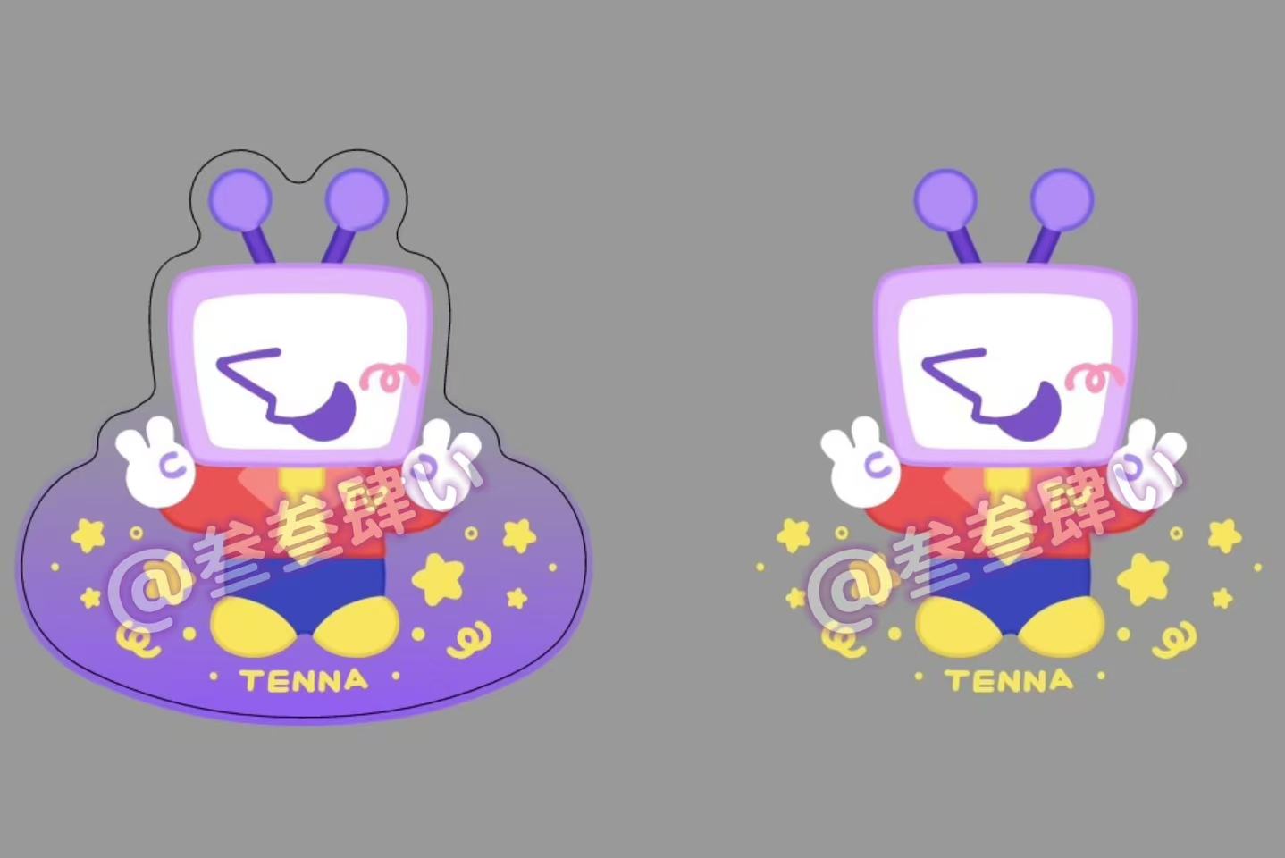 【Tenna】Gradient colored window acrylic