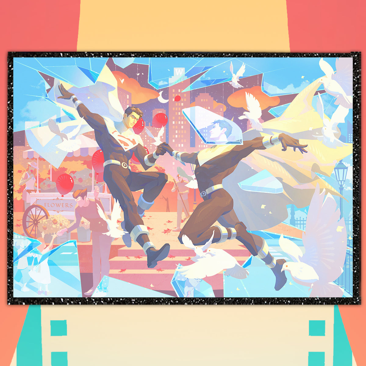 Superbat Bright Dreams Double-sided Postcard/Color Paper