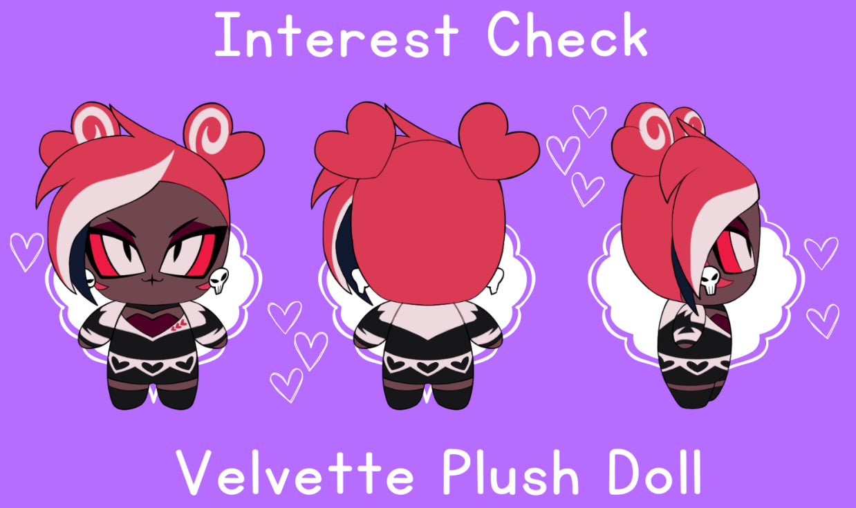 Heart Buns Velvette 15CM Plush Doll – StarrToy