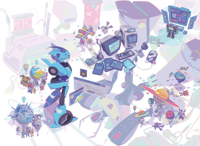 ShockBlurr Spies Traces PET Poster