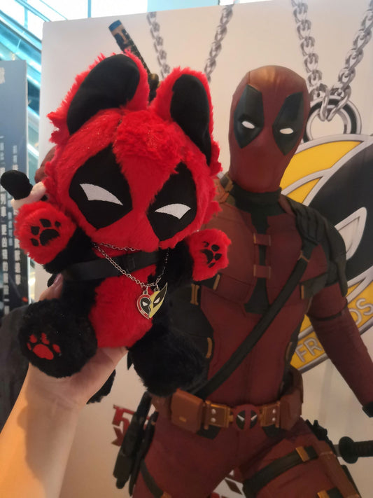 Deadpool 20cm Cat Plush Toy