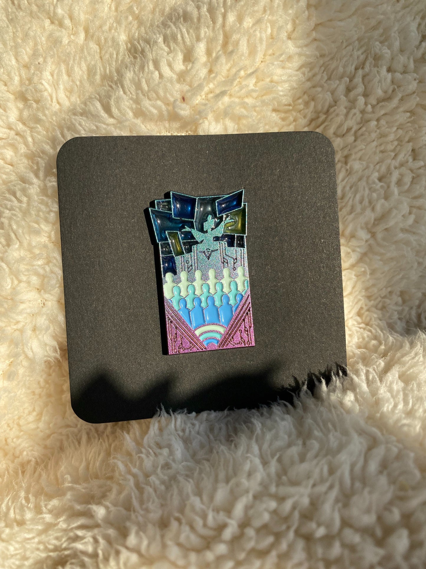 グラデーションピン