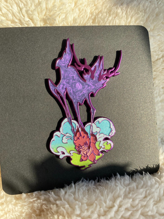 In Stock Enamel pin "have a good nightmare"