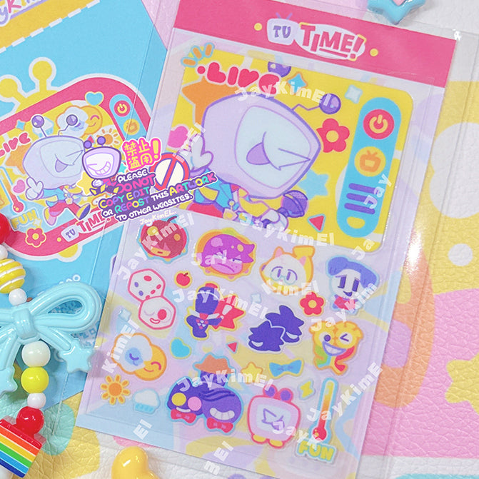 Tenna Transfer Sticker and Phone Charm Strap