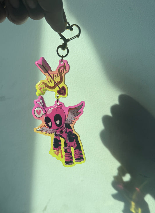 Dp- Lovepool epoxy pendant