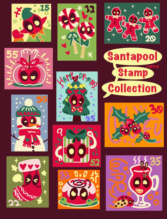 Dp fan-made content Christmas Stamp Sticker