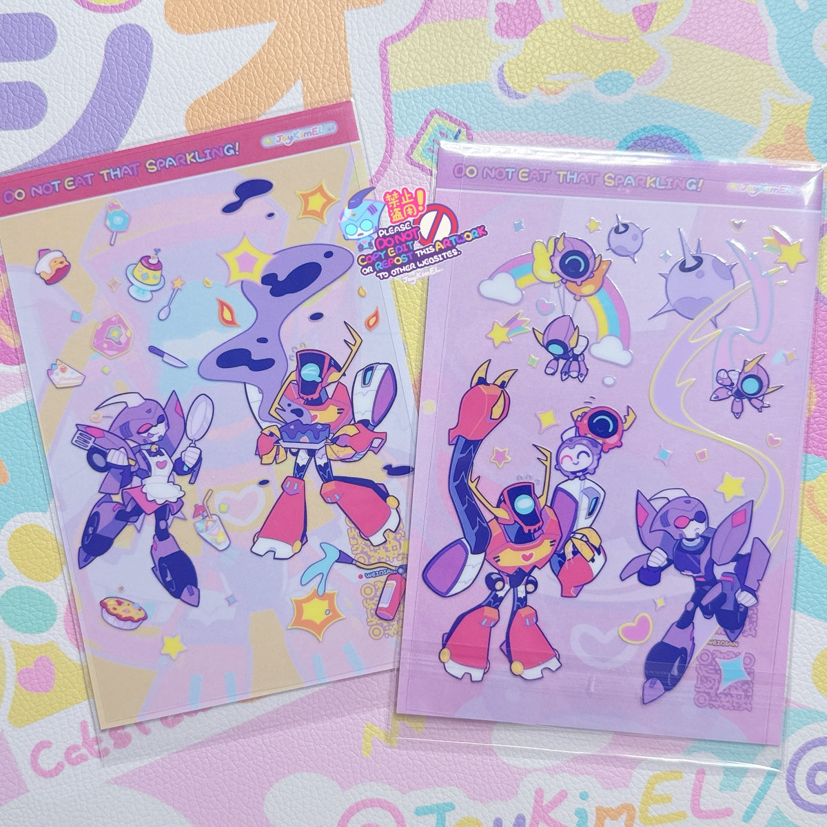 SG ShockBlurr Transfer Sticker