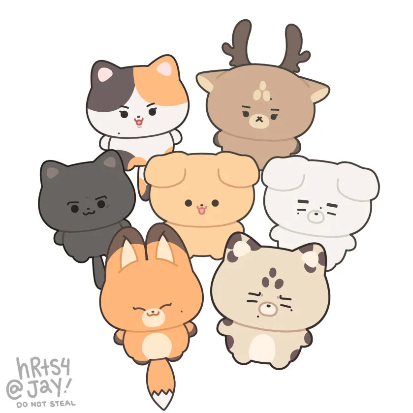 en—10cm animal plush dolls!