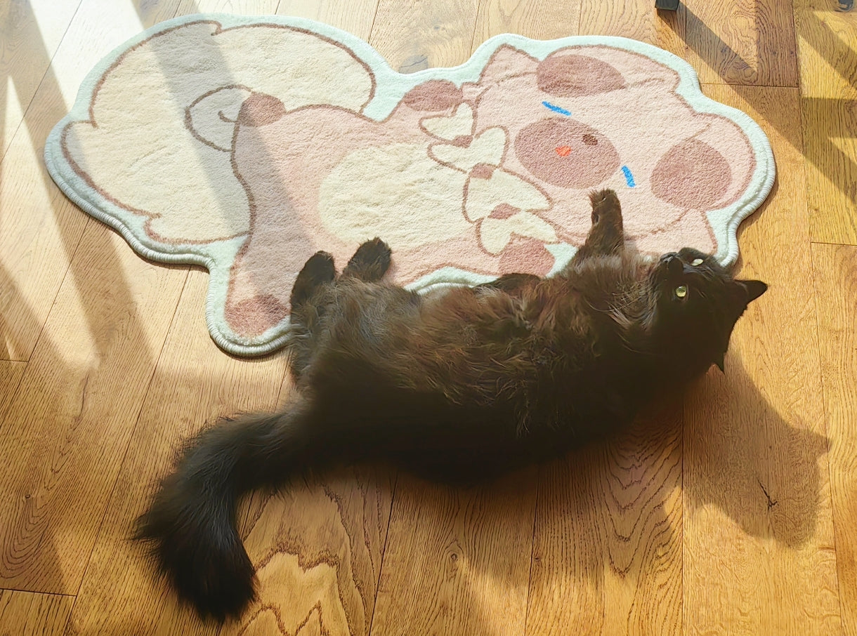 Rockruff belly rug(Three sizes)