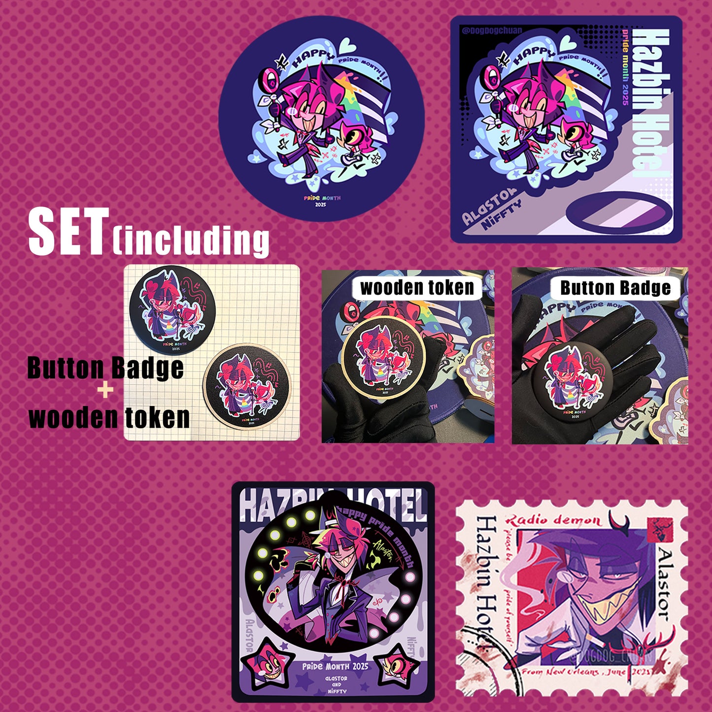 Pride Month Alastor Series