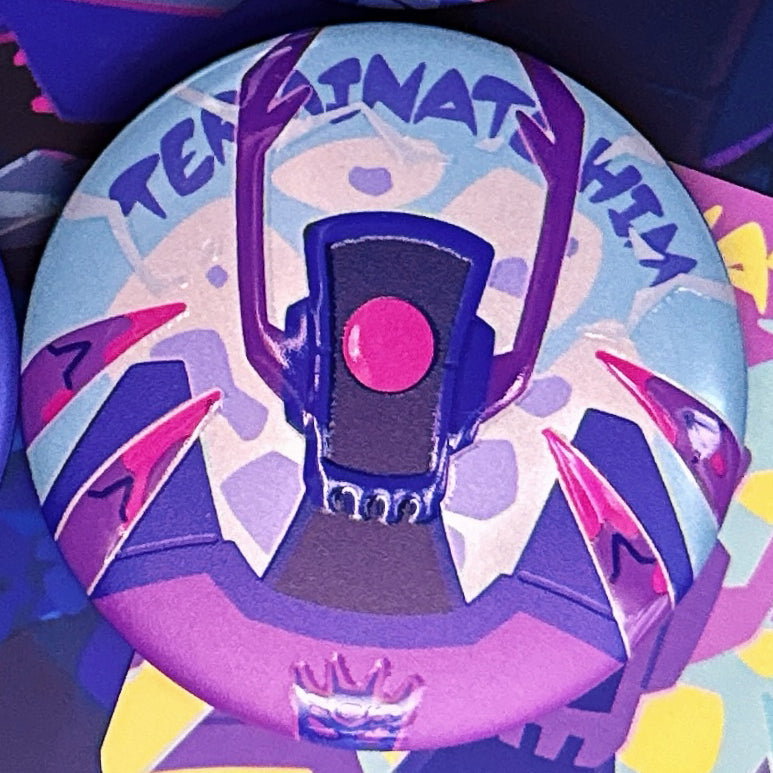 ShockBlurr Reflective Embossed Badge