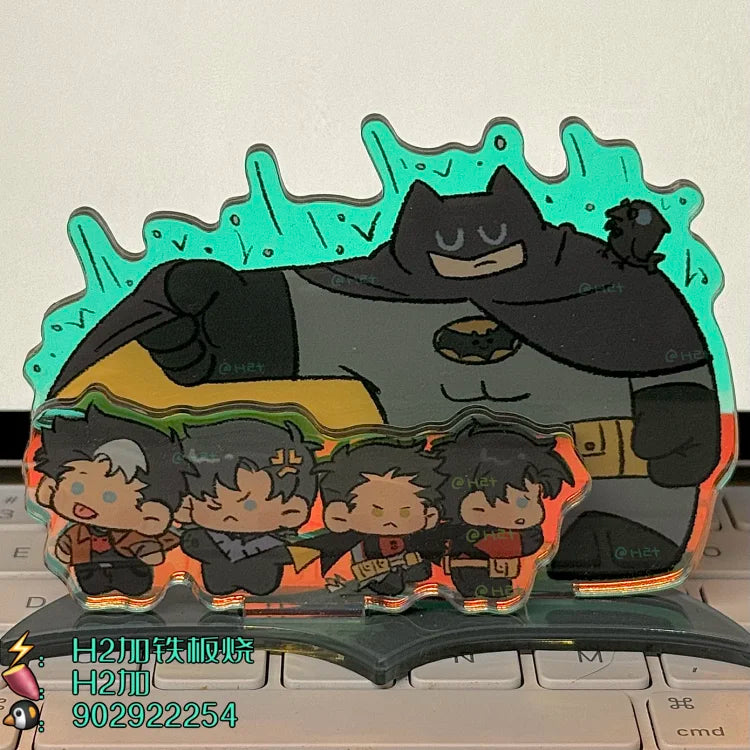 Batfam Double-Slot Acrylic Standee