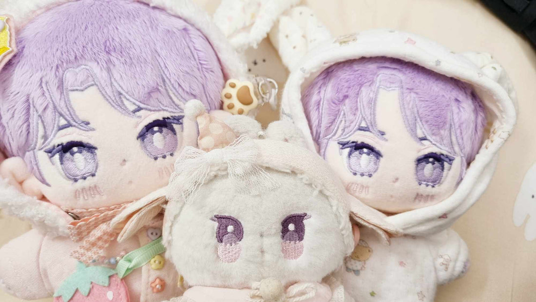 The 15cm or the 20cm custom plush doll?