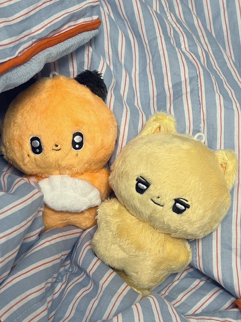 Hamster, Steamed Bun Purse, and Cat