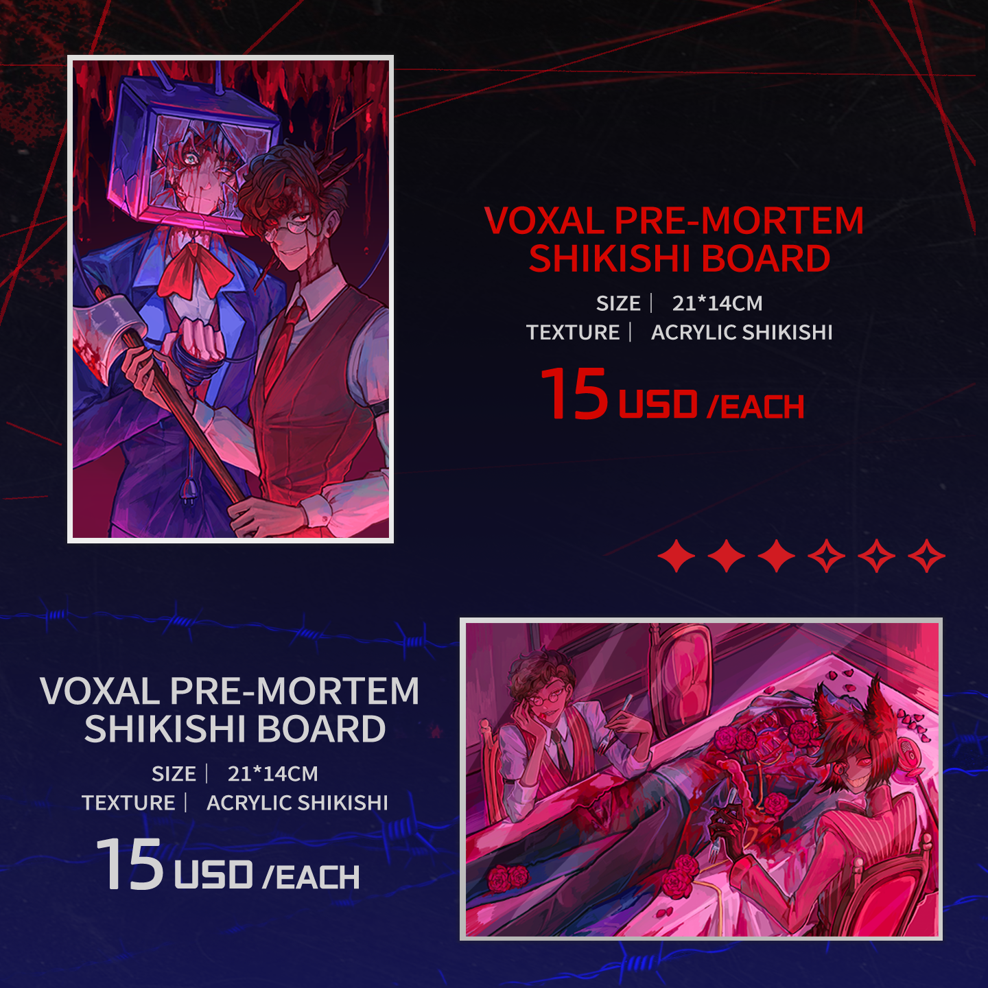 [Pre-Order] Voxal Shikishi Board
