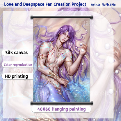 Rafayel（Lemurian Sea God） Doujin Hanging painting