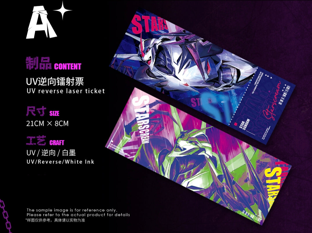 [Pre-Order] Heart-Devouring Shackles-tfp Starscream Merchandise Set