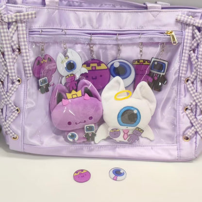 [Pre-order]Magnetic Egg Cookie & Purple Cookie  Plushie Acrylic